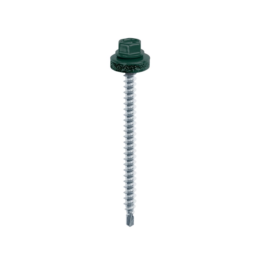 Саморез 4,8х70 мм RAL 6005
